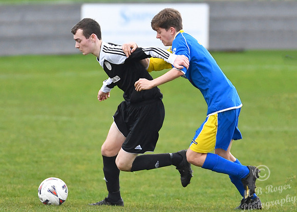 Under 17s Wick 1 v Lossiemouth 1  Harmsworth Park 29/11/2016