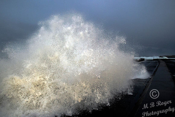 Storm - Thurso Harbour 10/12/14