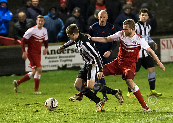 Wick Academy 0 v Brora Rangers 1 SHFL 11/03/2015 Harmsworth Park