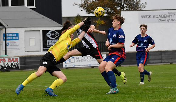 Wick Academy U18s 6 v Inverness Athletic U18s 0 - Harmsworth Par