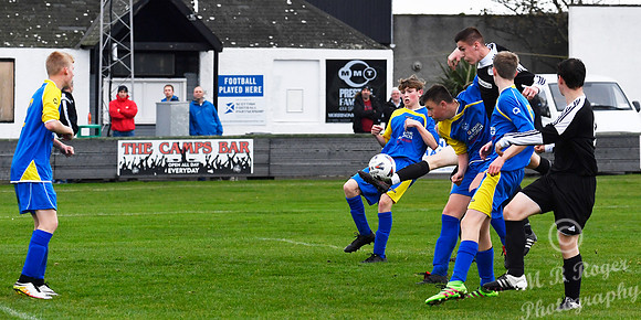 Under 17s Wick 1 v Lossiemouth 1  Harmsworth Park 29/11/2016