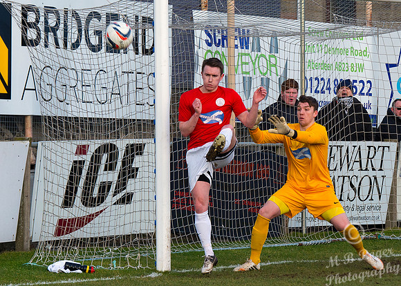 Fraserburgh 1 v Wick 2 HLC Round 1 07/02/2015 Bellslea Park