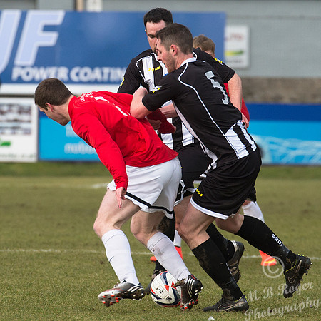 Fraserburgh 1 v Wick 2 HLC Round 1 07/02/2015 Bellslea Park