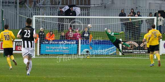 Nairn County 4 v Wick Academy 1 SHFL 16/11/2013