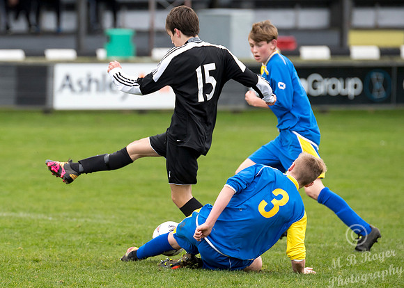 Under 17s Wick 1 v Lossiemouth 1  Harmsworth Park 29/11/2016
