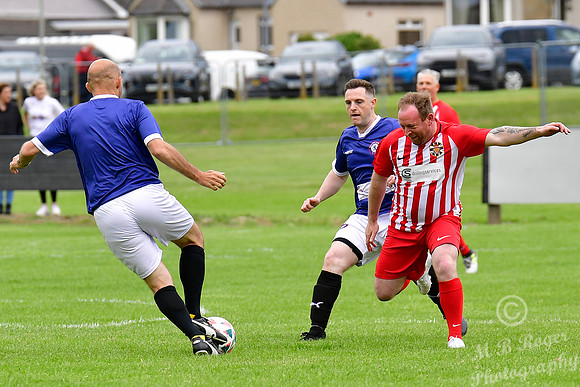 Thurso 999 Services and RBL 1 v Rangers Legends 2 - The Dammies