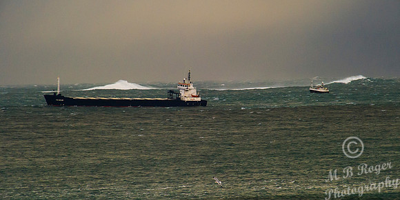 Storm - Thurso Harbour 10/12/14