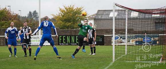Cove Rangers 6 v Wick Academy 0 SHFL 15/10/2016 Harlaw Park