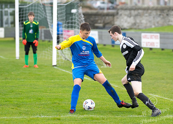 Under 17s Wick 1 v Lossiemouth 1  Harmsworth Park 29/11/2016