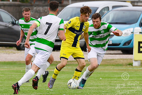 Buckie Thistle 2 v Wick Academy 1 - SHFL - Victoria Park - 23/07