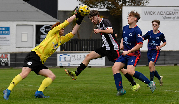 Wick Academy U18s 6 v Inverness Athletic U18s 0 - Harmsworth Par