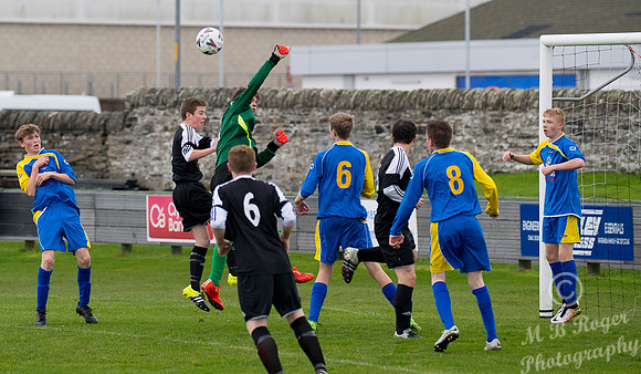 Under 17s Wick 1 v Lossiemouth 1  Harmsworth Park 29/11/2016