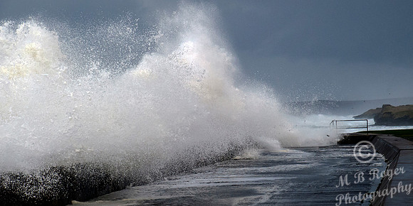 Storm - Thurso Harbour 10/12/14