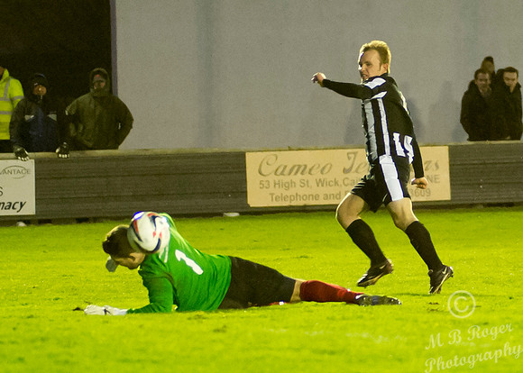 Wick 2 v Deveronvale 3 SHFL 21/12/2014