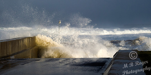 Storm - Thurso Harbour 10/12/14