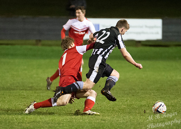 Wick Academy 0 v Brora Rangers 1 SHFL 11/03/2015 Harmsworth Park