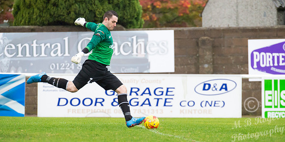 Cove Rangers 6 v Wick Academy 0 SHFL 15/10/2016 Harlaw Park