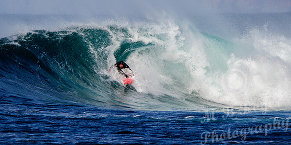 Surfing off Thurso East