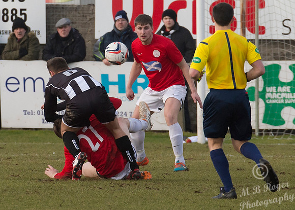 Fraserburgh 1 v Wick 2 HLC Round 1 07/02/2015 Bellslea Park