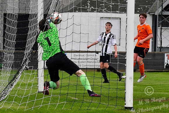 Wick U18s 3 v Rothes U18s 1 - Harmsworth Park - 30/04/2022