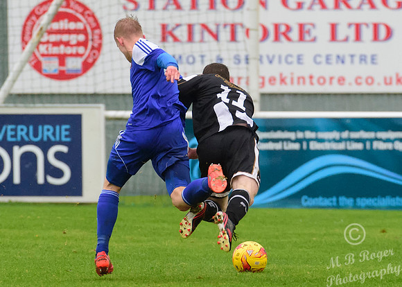 Cove Rangers 6 v Wick Academy 0 SHFL 15/10/2016 Harlaw Park