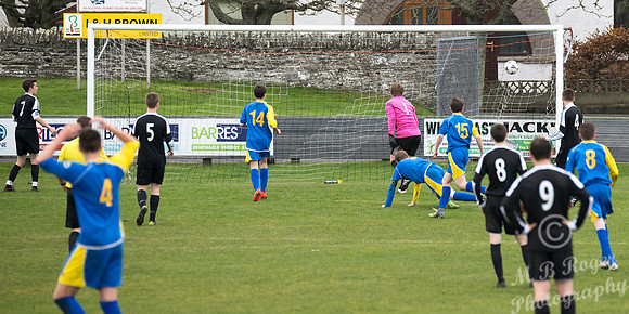 Under 17s Wick 1 v Lossiemouth 1  Harmsworth Park 29/11/2016