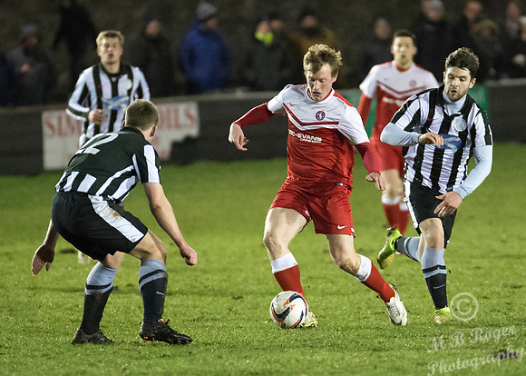 Wick Academy 0 v Brora Rangers 1 SHFL 11/03/2015 Harmsworth Park