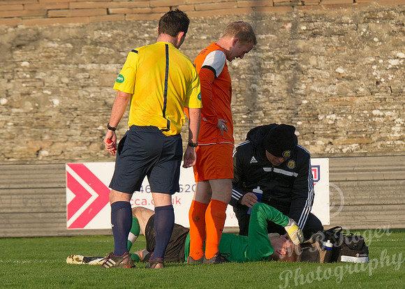 Wick 3 v Fort William 0 SHFL Harmsworth Park 01/11/2014