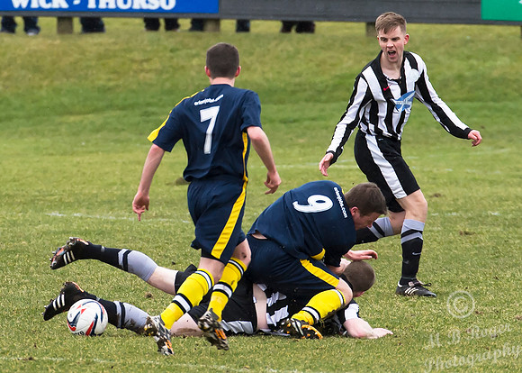 Wick Academy 1 v Inverness Clachnacuddin 0 HLC R2 Harmsworth Par