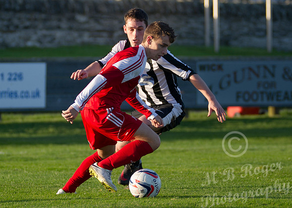 Wick 4 v Lossiemouth 0 SHFL Harmsworth Park 25/10/2014