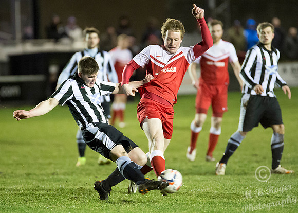 Wick Academy 0 v Brora Rangers 1 SHFL 11/03/2015 Harmsworth Park