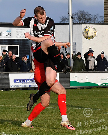 Wick Academy 0 v Brora Rangers 3 - SHFL - Harmsworth Park - 08/0