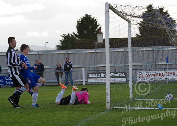 Strathspey Thistle 2 v Wick Academy 9 - 04/10/2014 - Seafield Pa