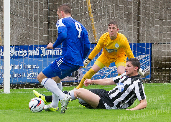 Cove 1 v Wick 3 SHFL 06/09/2014