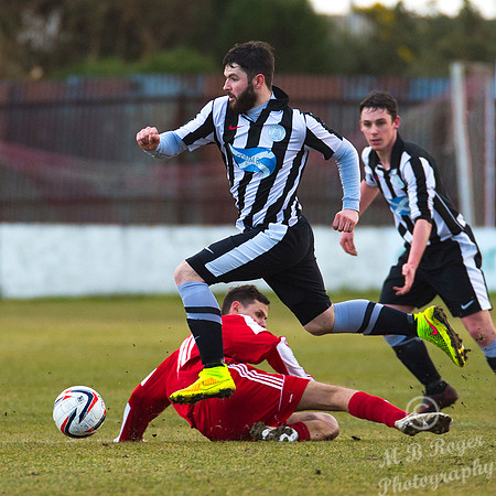 Lossiemouth 0 v Wick Academy 2 SHFL 21/02/2014 Grant Park