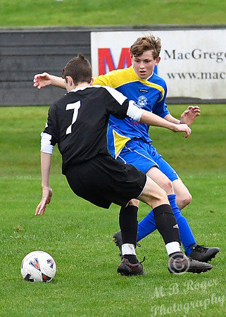 Under 17s Wick 1 v Lossiemouth 1  Harmsworth Park 29/11/2016
