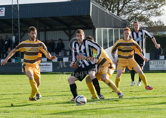 Wick 0 v Forres 1  SHFL 12/10/2013