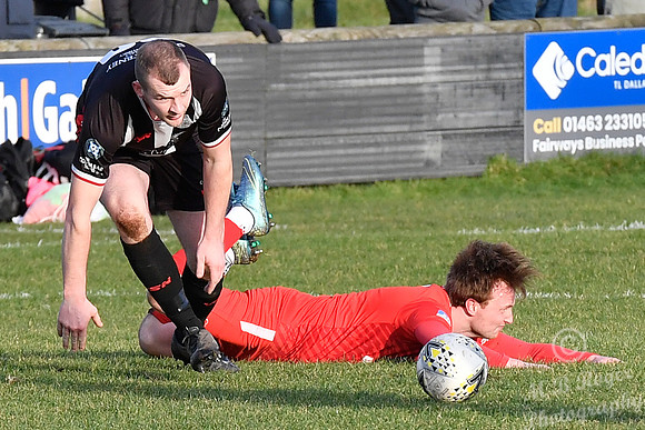 Wick Academy 0 v Brora Rangers 3 - SHFL - Harmsworth Park - 08/0