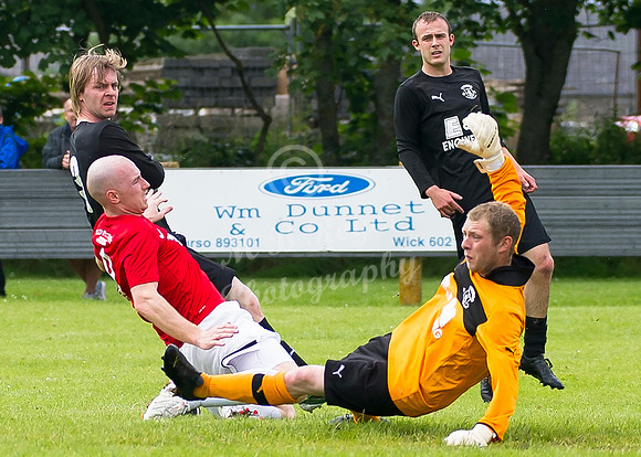 Thurso 1 v Wick 6  Friendly 05/07/2014