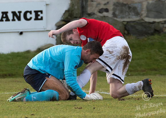 Fraserburgh 1 v Wick 2 HLC Round 1 07/02/2015 Bellslea Park