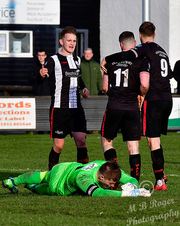 Wick Academy 3 v Fort William 2 - SHFL - Harmsworth Park - 12/02