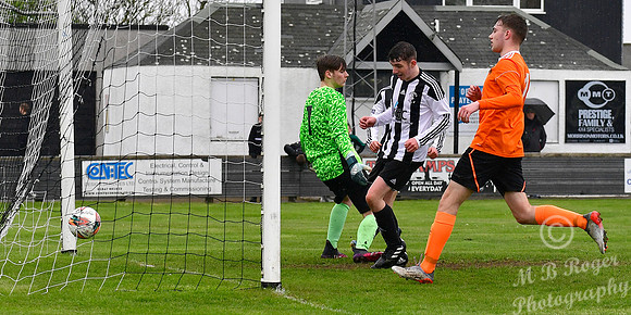 Wick U18s 3 v Rothes U18s 1 - Harmsworth Park - 30/04/2022