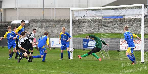 Under 17s Wick 1 v Lossiemouth 1  Harmsworth Park 29/11/2016