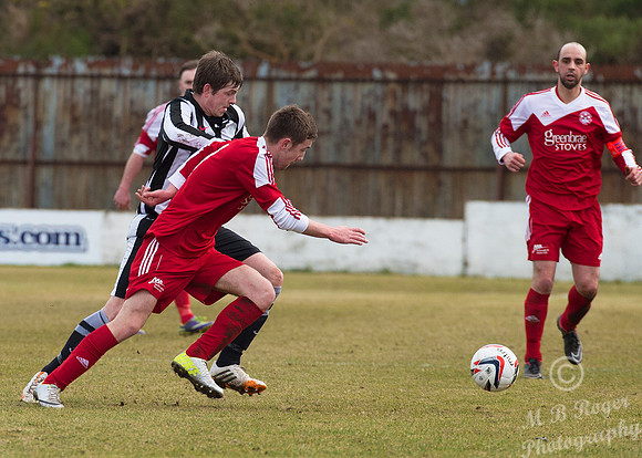 Lossiemouth 0 v Wick Academy 2 SHFL 21/02/2014 Grant Park