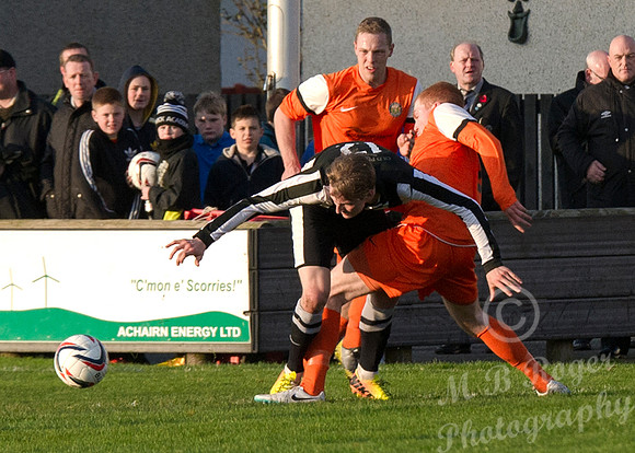 Wick 3 v Fort William 0 SHFL Harmsworth Park 01/11/2014