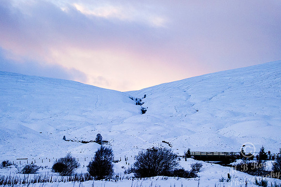 Snowy trip up the A9 - 8/12/14