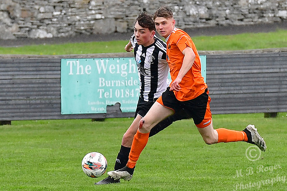 Wick U18s 3 v Rothes U18s 1 - Harmsworth Park - 30/04/2022