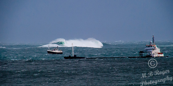 Storm - Thurso Harbour 10/12/14
