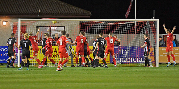 Brora Rangers 1 v Wick Academy 0 - NOSCR2 - Dudgeon Park - 04/09