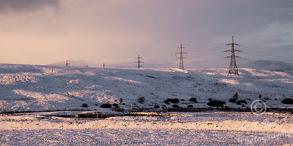 Snowy trip up the A9 - 8/12/14
